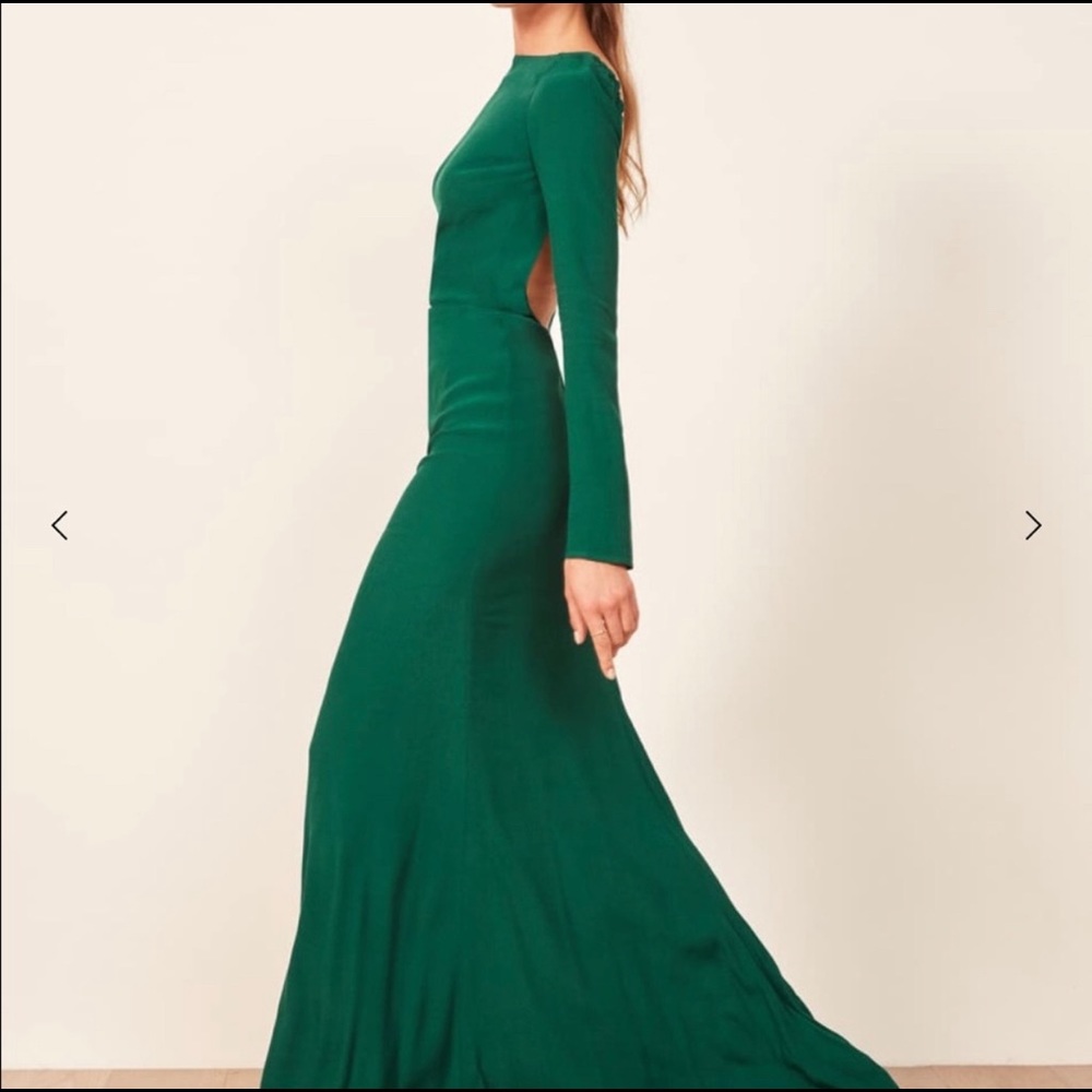Reformation Artemis NWT Emerald Gown